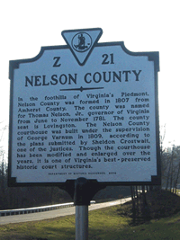 Welcome to Nelson County!